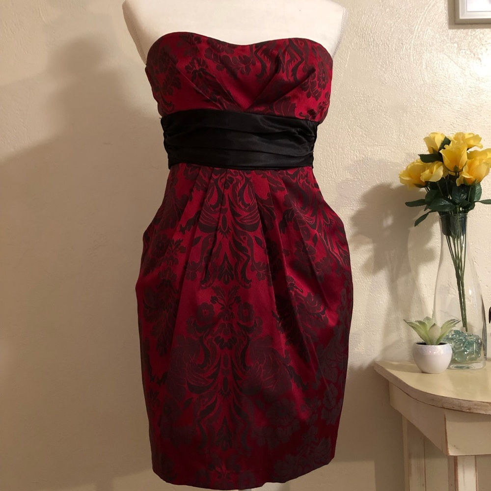 Red Cocktail Dress